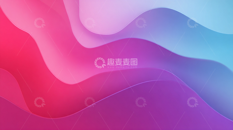 高清大图下载【趣麦麦图】柔和渐变的视觉盛宴