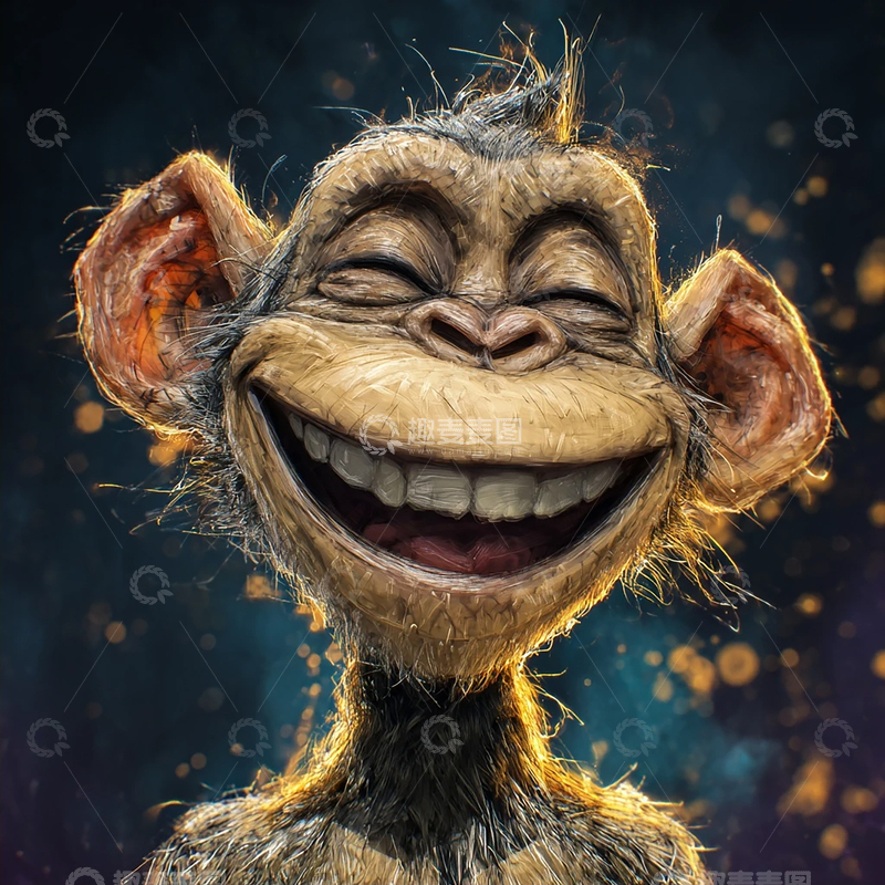 高清大图下载【趣麦麦图】迷失在金色光影中的耳朵奇遇