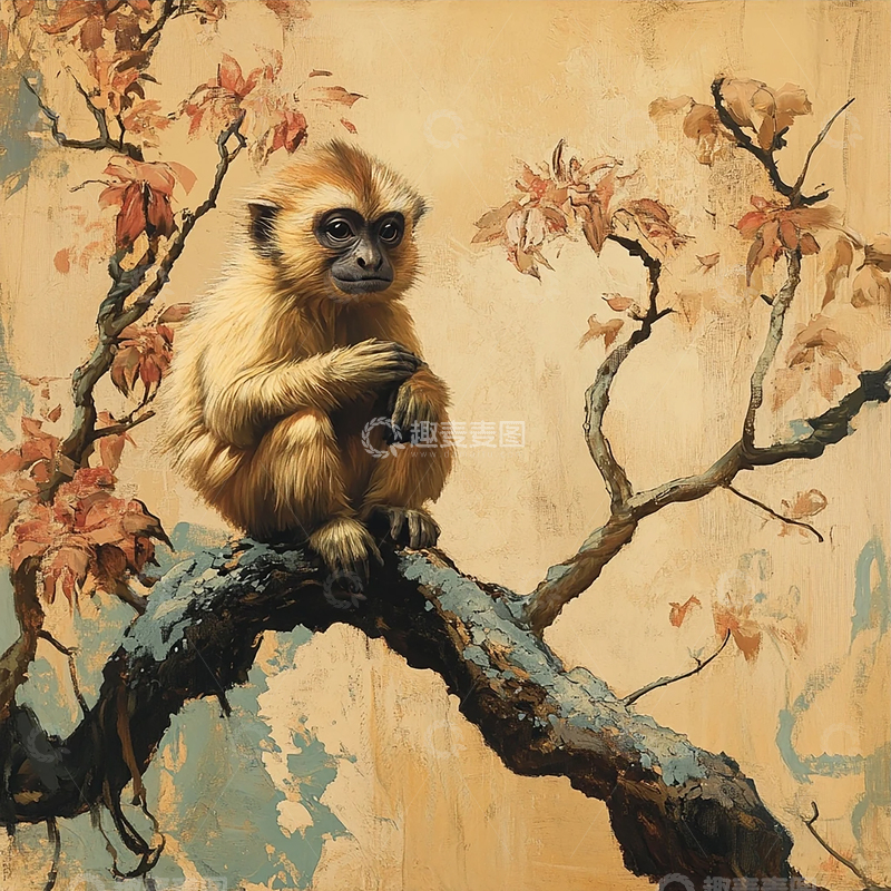 高清大图下载【趣麦麦图】孤寂之中金刚坐忘