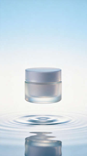 玻璃瓶水面倒影摄影