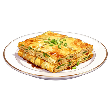 美食插图煎饼果子