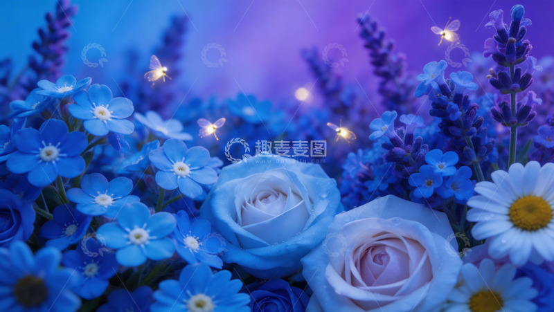 高清大图下载【趣麦麦图】梦幻花海浪漫花卉写真