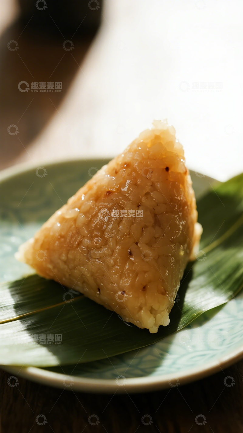 高清大图下载【趣麦麦图】粽子特写美食摄影图