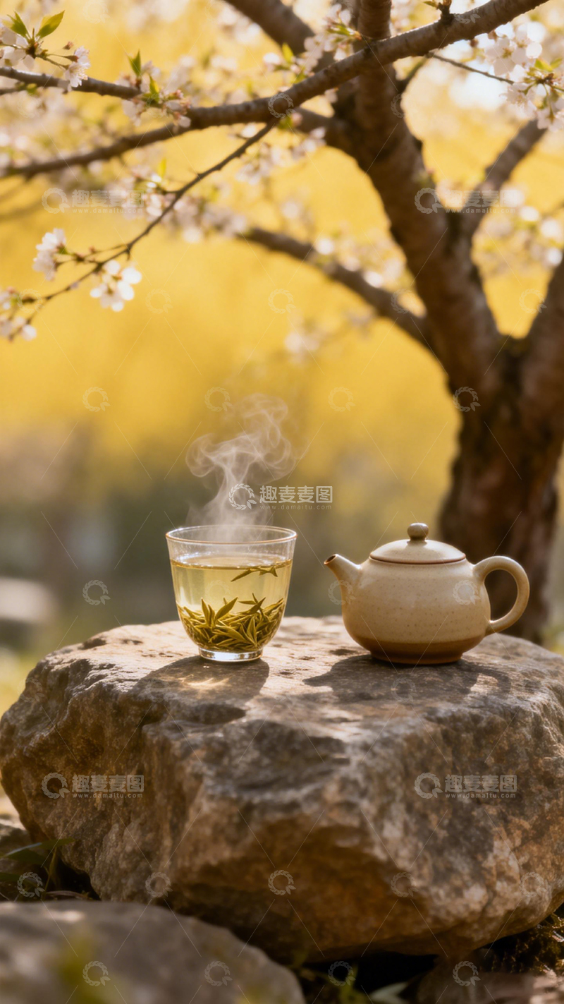 高清大图下载【趣麦麦图】春日茶艺风光摄影