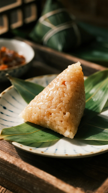粽子美食摄影特写