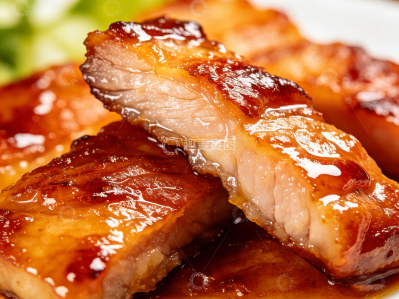 高清大图下载【趣麦麦图】美味烤排骨美食摄影图片