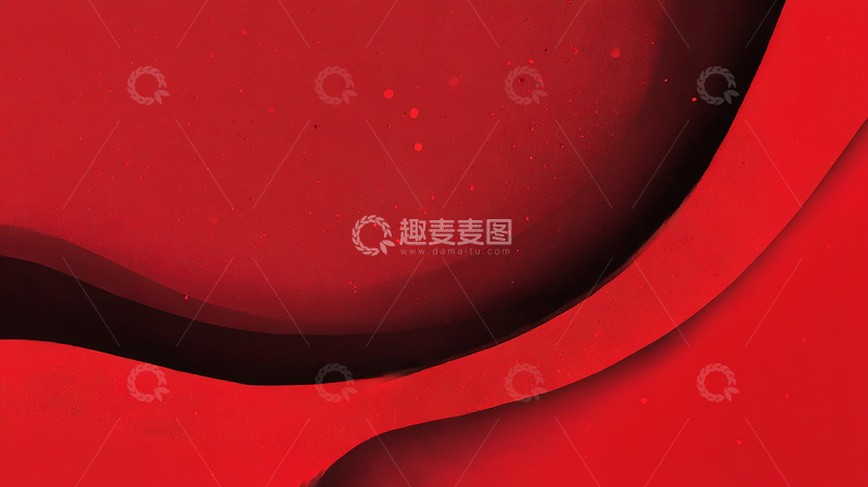 高清大图下载【趣麦麦图】红色梦境的微光涟漪