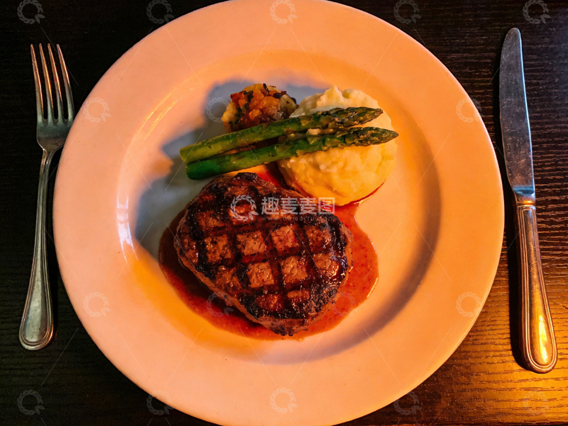 高清大图下载【趣麦麦图】精致西餐摆盘美食摄影