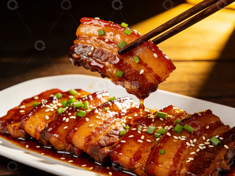 高清大图下载【趣麦麦图】中式红烧肉美味佳肴摄影图