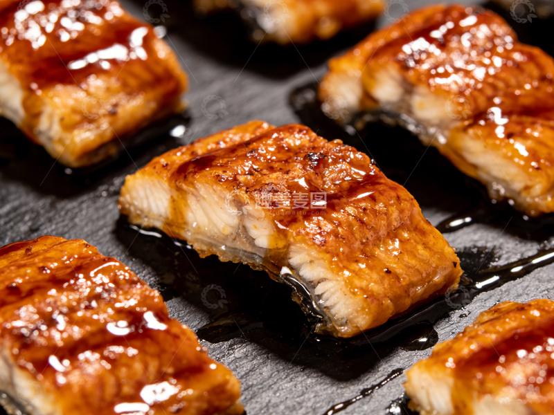 高清大图下载【趣麦麦图】烤鳗鱼美食摄影图片