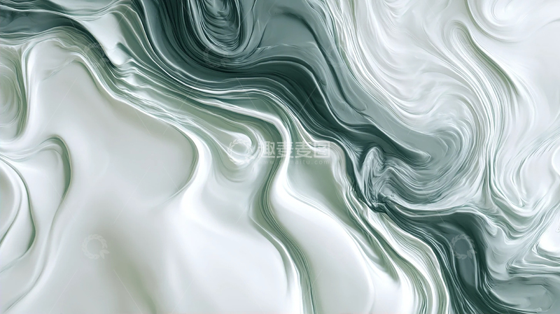 高清大图下载【趣麦麦图】梦境中的流动画卷