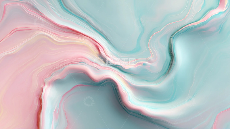 高清大图下载【趣麦麦图】梦境中的彩色流韵