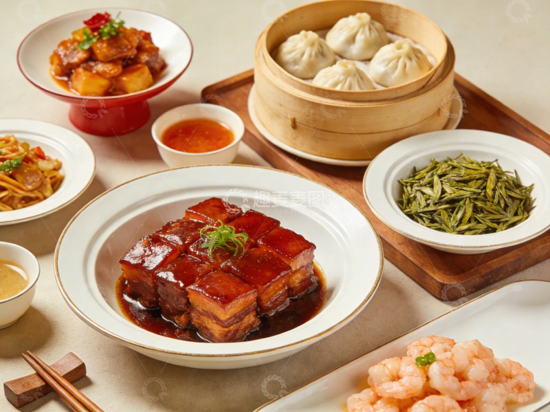 高清大图下载【趣麦麦图】中式美食大餐