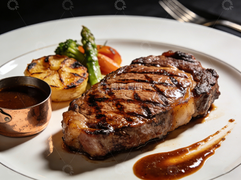高清大图下载【趣麦麦图】西式牛排美食摄影