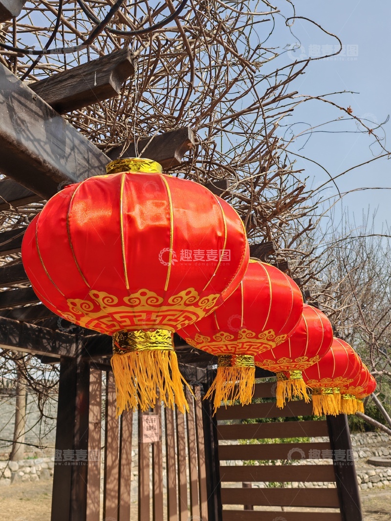 高清大图下载【趣麦麦图】红灯笼节日装饰