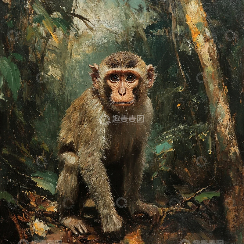 高清大图下载【趣麦麦图】荒野中的神秘生灵传说