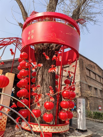 红色灯笼节庆装饰