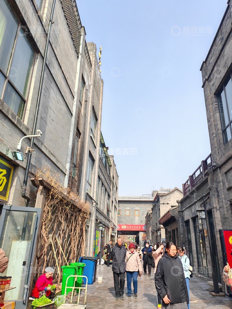 高清大图下载【趣麦麦图】老街街景生活摄影