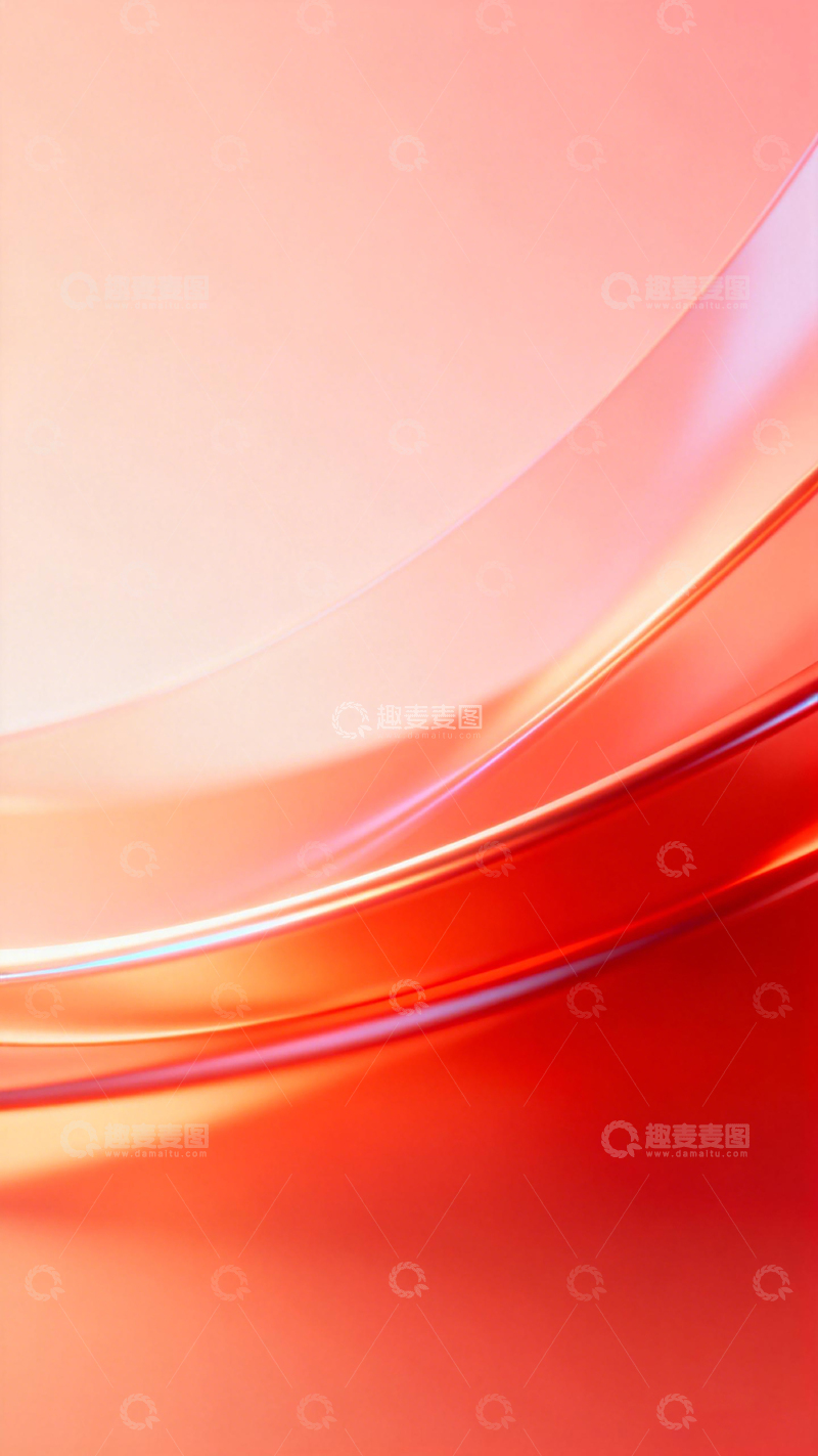 高清大图下载【趣麦麦图】渐变曲线抽象艺术背景