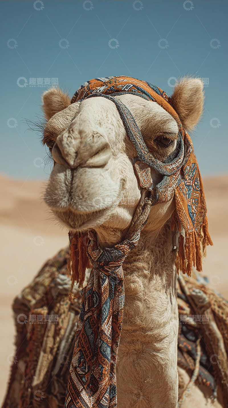 高清大图下载【趣麦麦图】迷幻色彩的驼峰奇幻之旅