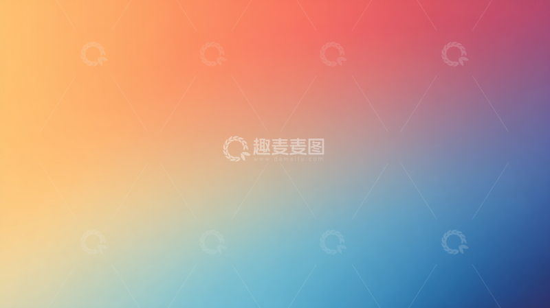 高清大图下载【趣麦麦图】梦幻色彩的渐变海洋