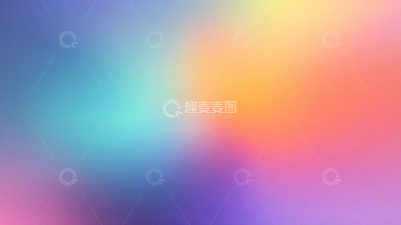 高清大图下载【趣麦麦图】梦幻色彩的抽象艺术