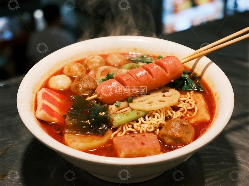 高清大图下载【趣麦麦图】中国美食麻辣烫3