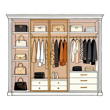 衣柜设计室内装修素材