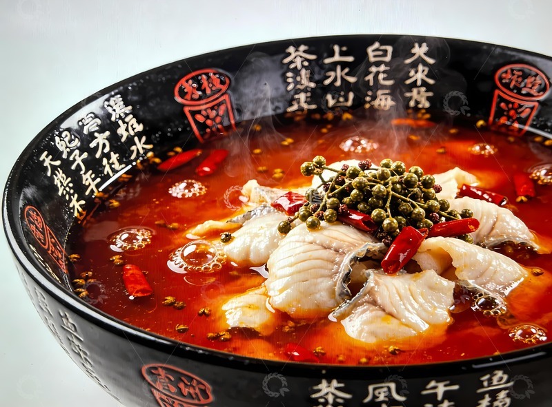 高清大图下载【趣麦麦图】水煮肉沸腾鱼