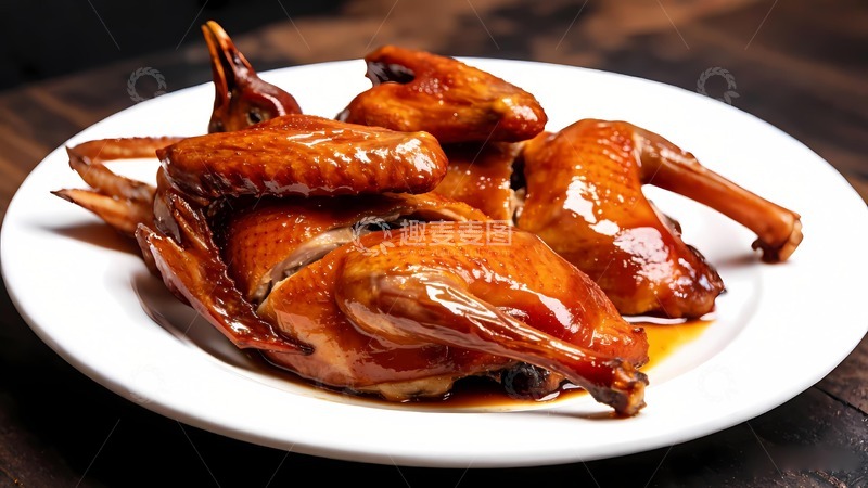 高清大图下载【趣麦麦图】豉油鸡酱油鸡美食