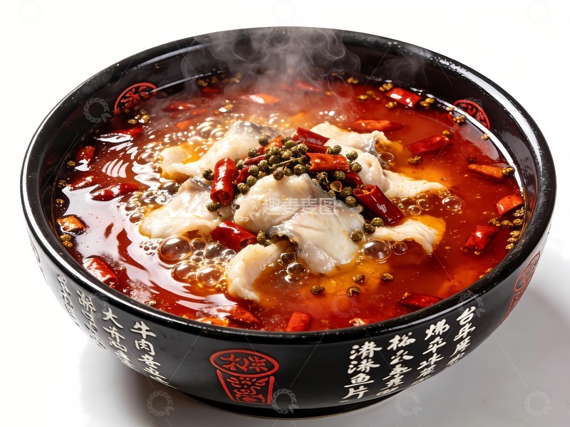 高清大图下载【趣麦麦图】沸腾鱼水煮肉 