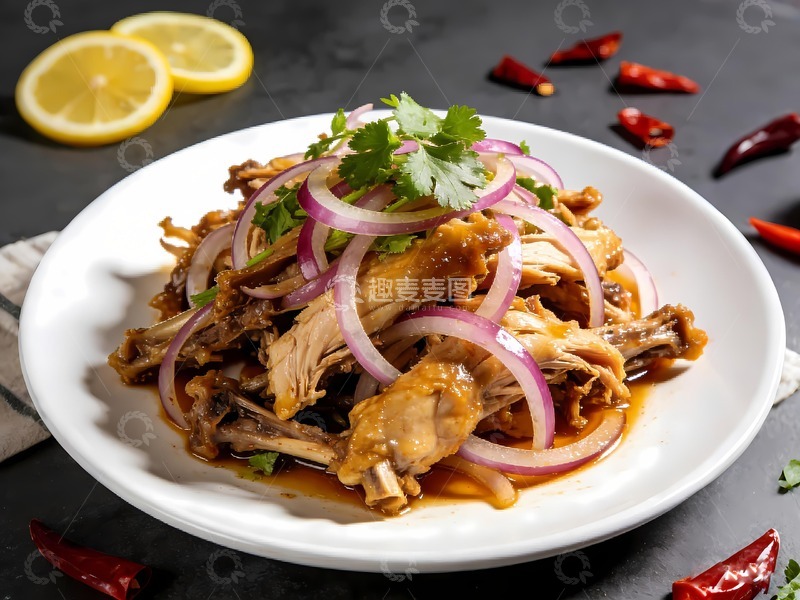高清大图下载【趣麦麦图】凉拌鸡架图片