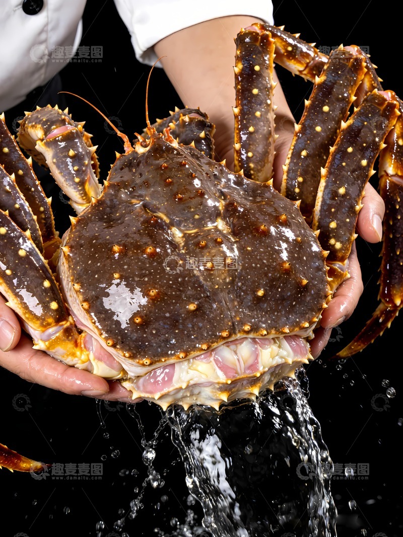 高清大图下载【趣麦麦图】帝皇蟹帝王蟹1