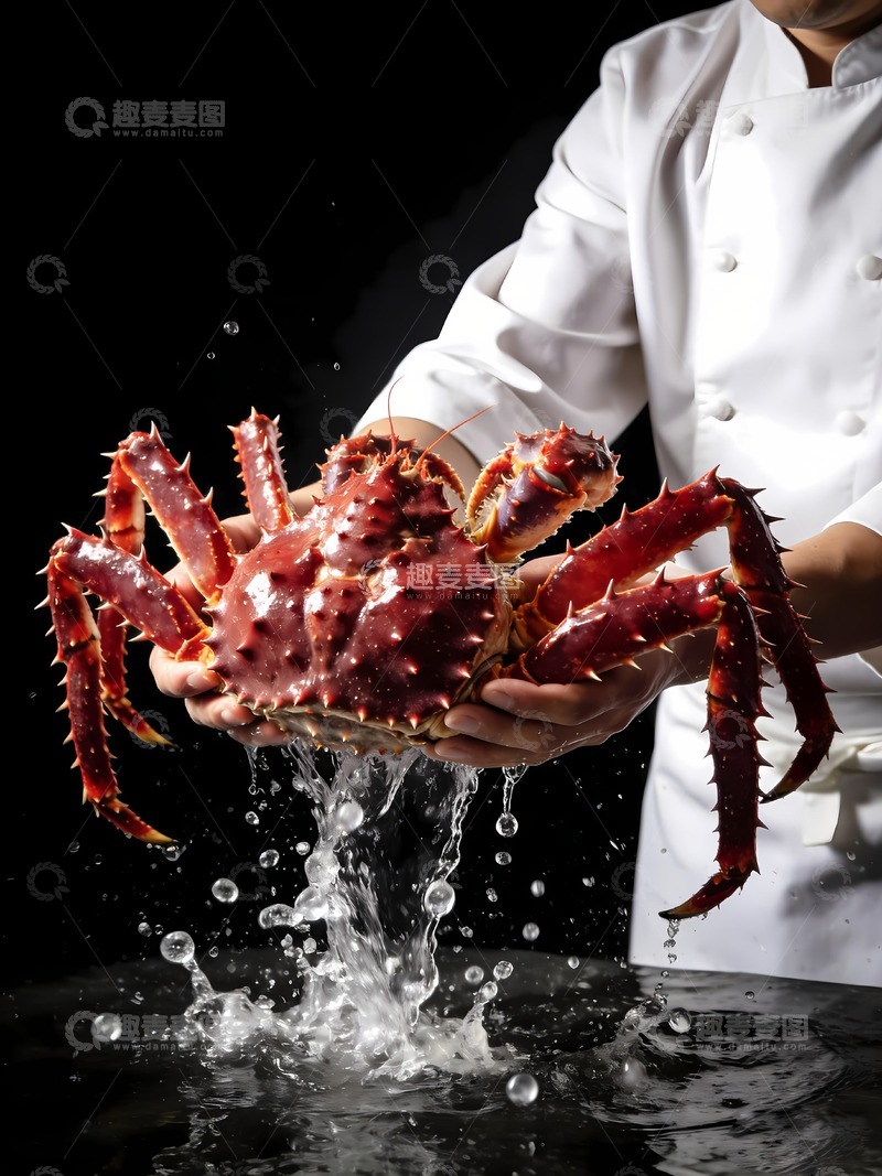 高清大图下载【趣麦麦图】帝王蟹帝皇蟹 