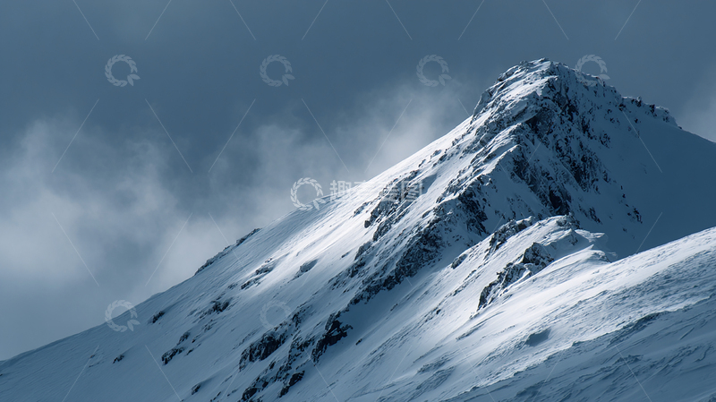 高清大图下载【趣麦麦图】雪山巍峨冠绝苍穹