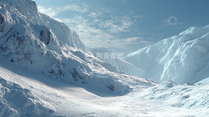高清大图下载【趣麦麦图】白雪皑皑的极地奇境