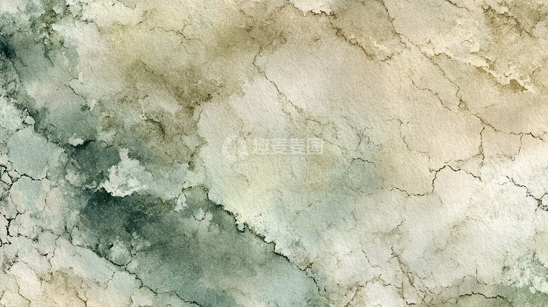 高清大图下载【趣麦麦图】斑驳岁月的水彩画卷