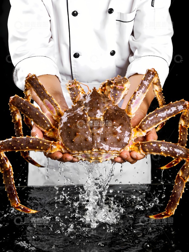 高清大图下载【趣麦麦图】帝皇蟹帝王蟹2