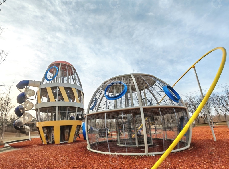 高清大图下载【趣麦麦图】儿童游乐场景观设施