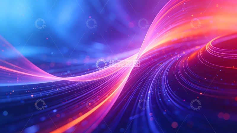 高清大图下载【趣麦麦图】电脑桌面炫光背景15