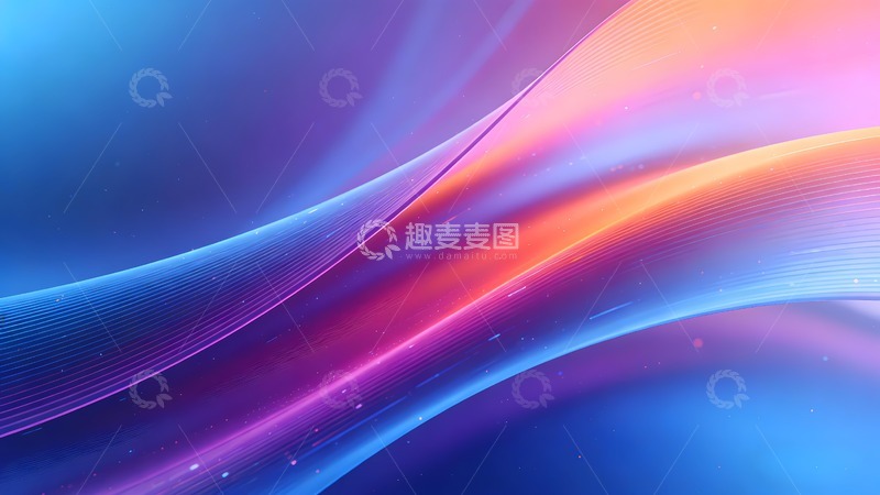 高清大图下载【趣麦麦图】电脑桌面炫光背景7