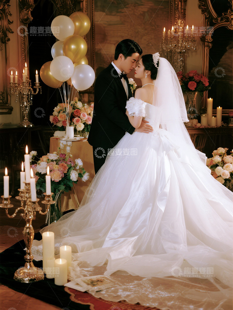 高清大图下载【趣麦麦图】奢华婚礼摄影
