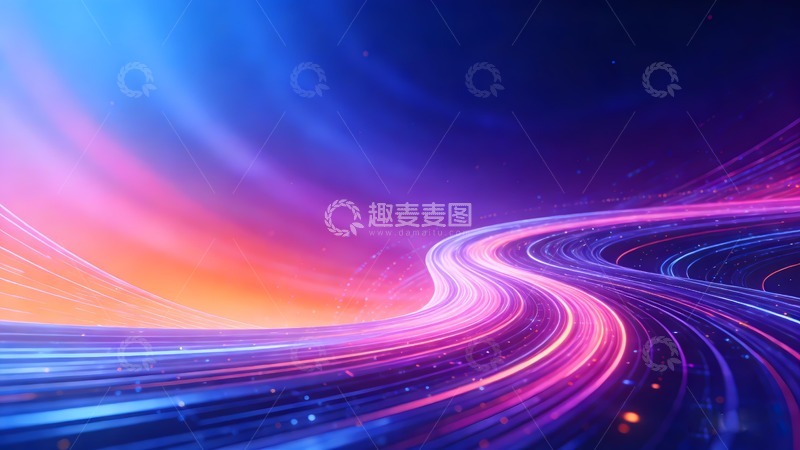 高清大图下载【趣麦麦图】电脑桌面炫光背景13