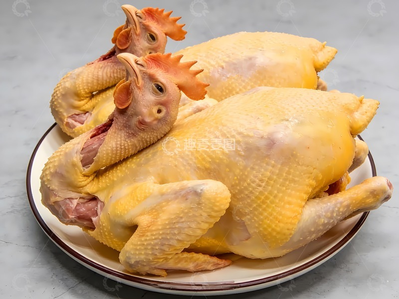 高清大图下载【趣麦麦图】公鸡肉三黄鸡鸡肉