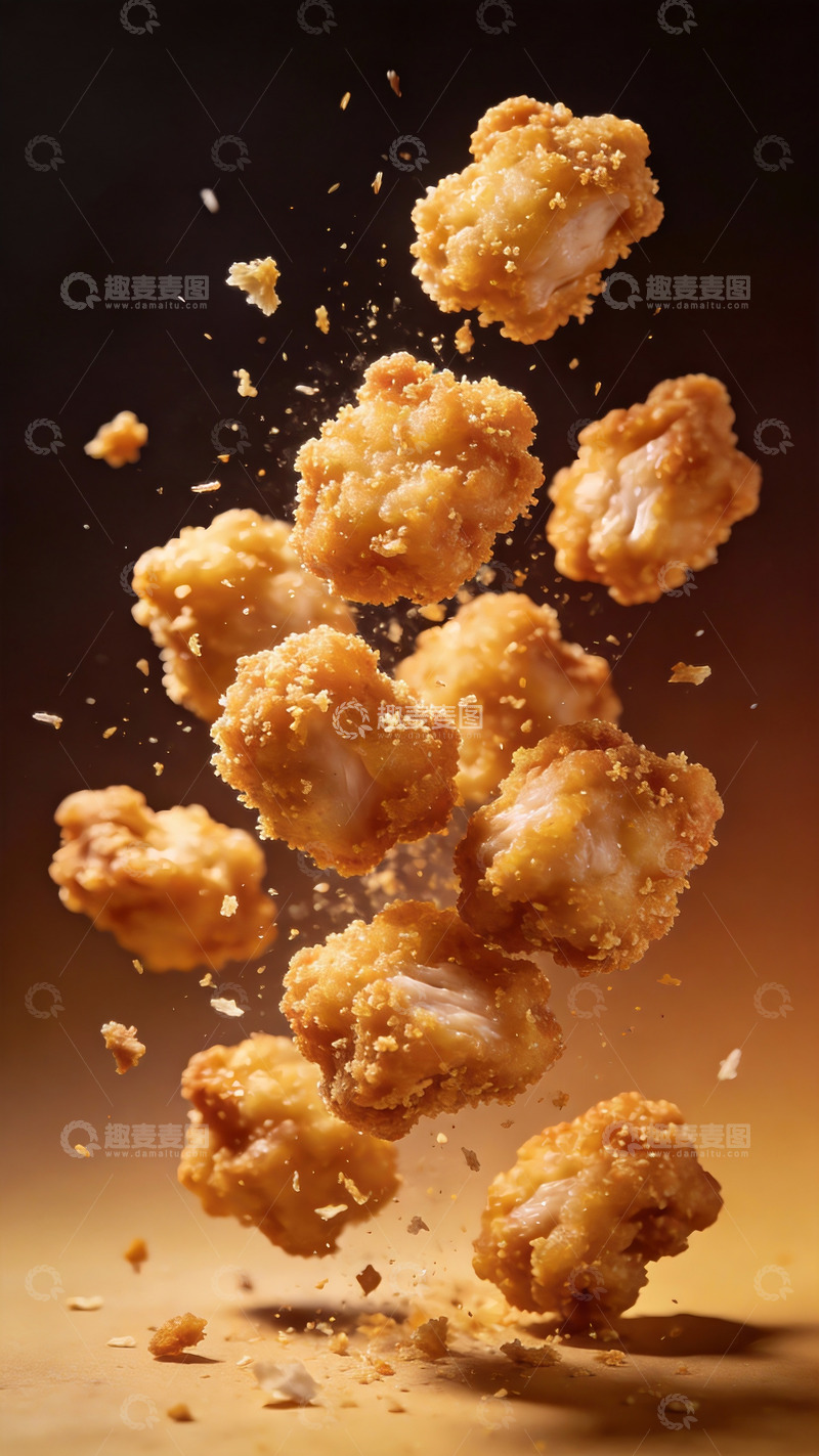 高清大图下载【趣麦麦图】西式炸物写实摄影1