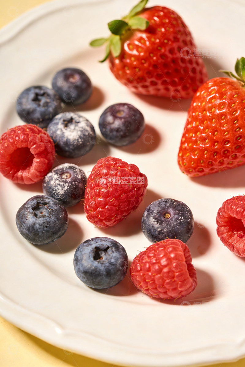 高清大图下载【趣麦麦图】清新水果盘摄影