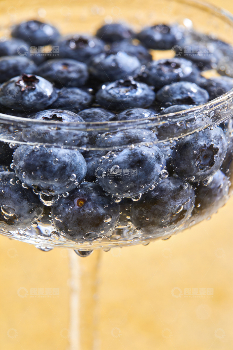 高清大图下载【趣麦麦图】新鲜蓝莓水果摄影图片