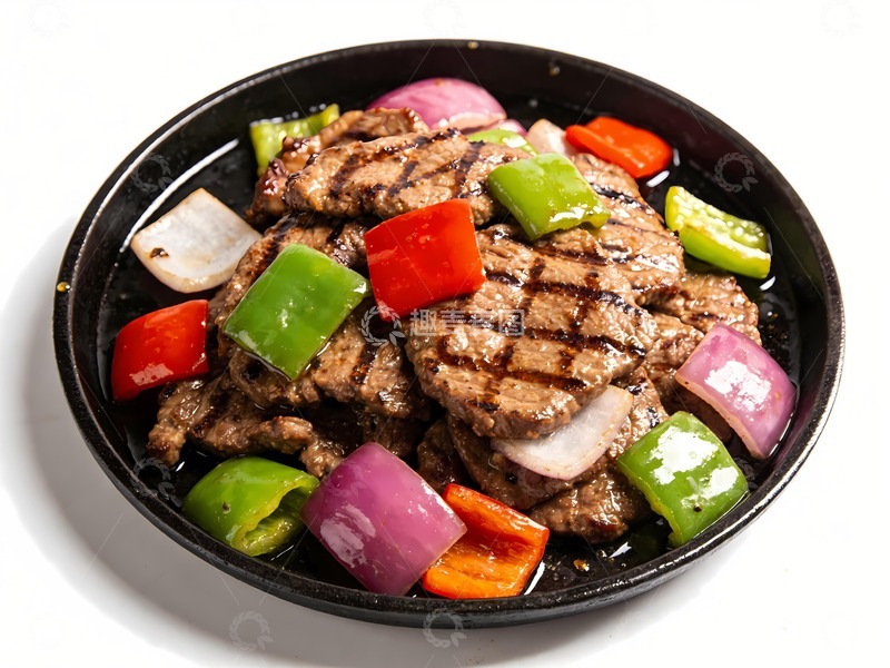 高清大图下载【趣麦麦图】铁板牛肉煎牛肉4