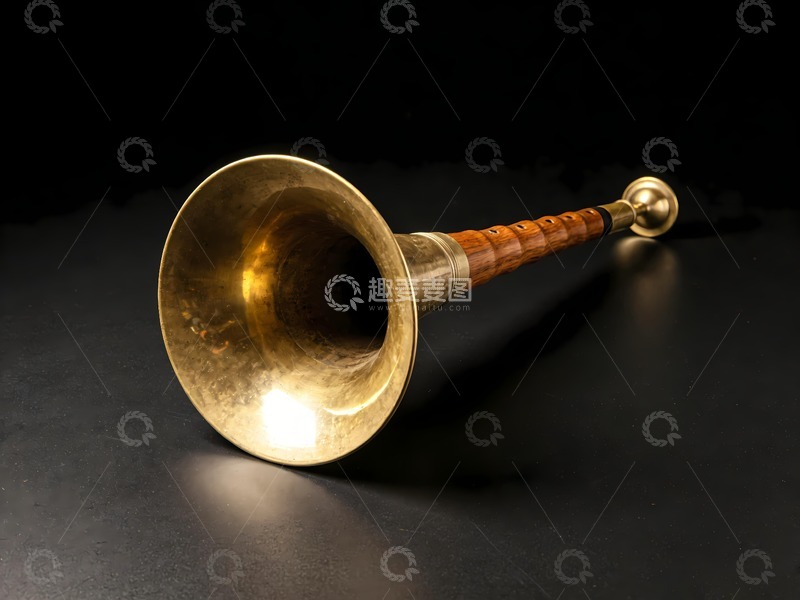 高清大图下载【趣麦麦图】吹唢呐乐器图