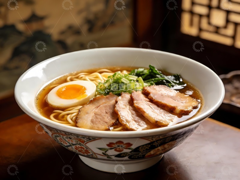 高清大图下载【趣麦麦图】日式拉面乌冬面豚骨拉面